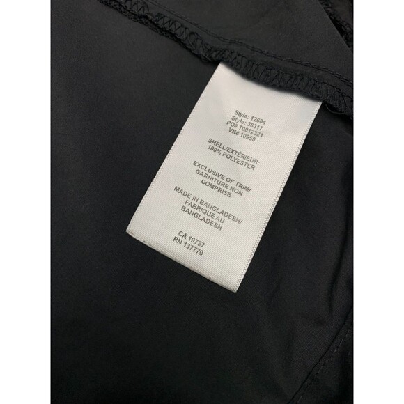 Mercedes-Benz Jacket Mens M Lightweight Hooded Black Windbreaker Zip-Up - Picture 9 of 10